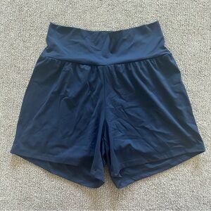 Halara 2-in-1 High Waist Athletic‎ Shorts (Long length) Nylon/Elastane – Size L